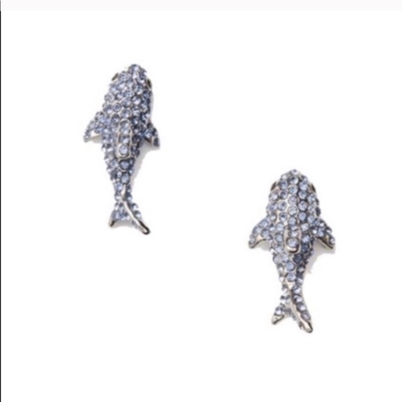Kate Spade California Dreaming Shark Earrings NEW - Picture 3 of 5
